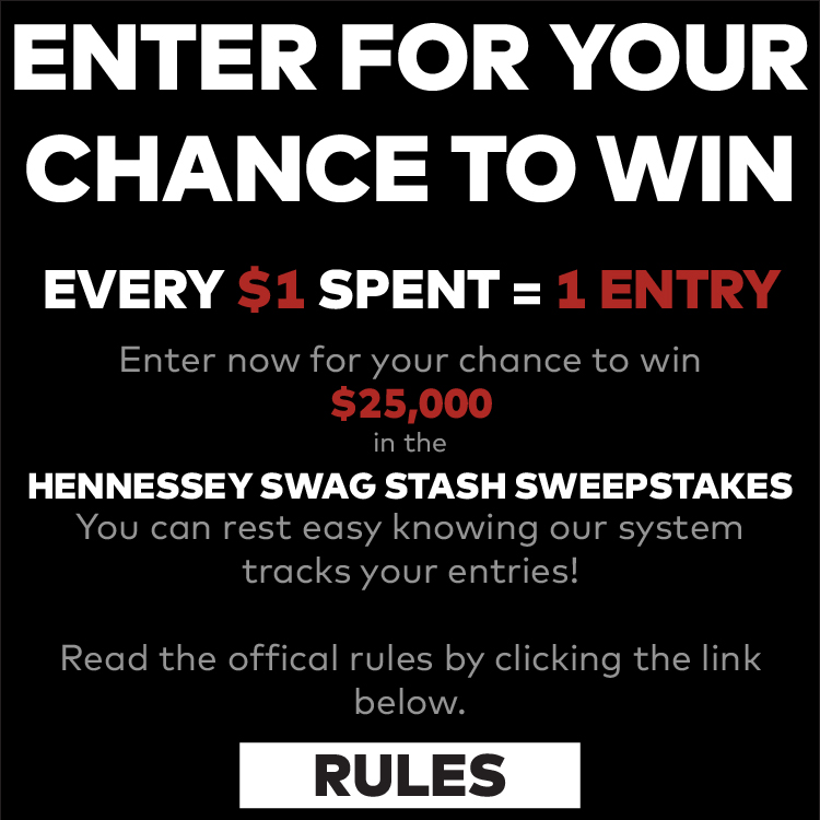 Hennessey Swag Stash Sweepstakes - Rules
